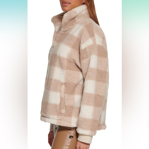 Levi's Women's Zip Up Sherpa Teddy Jacket - Large - Picture 3 of 11